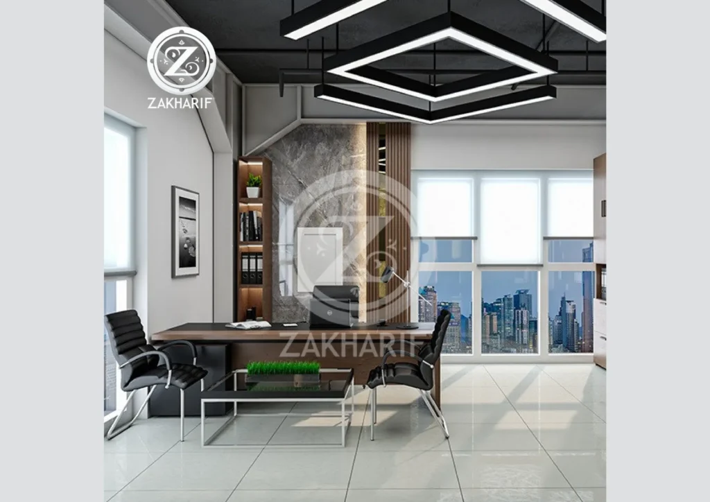 تصميم داخلي وتجهيزات ضمن المساحات التجارية