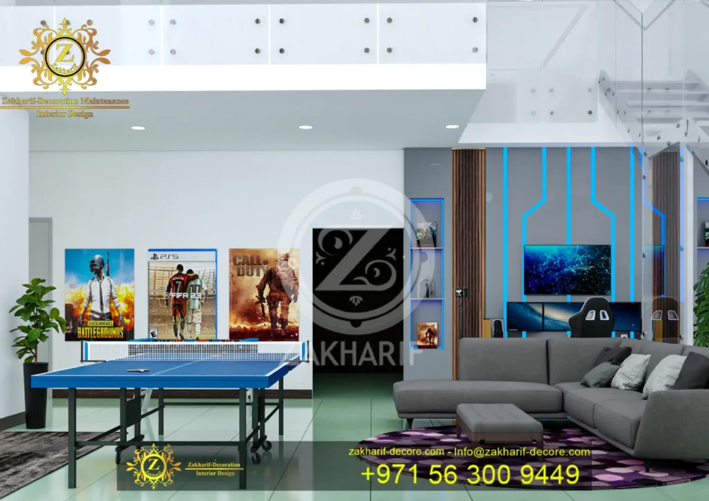 تفاصيل الألوان والأثاث ضمن تصاميم مساحات الأطفال