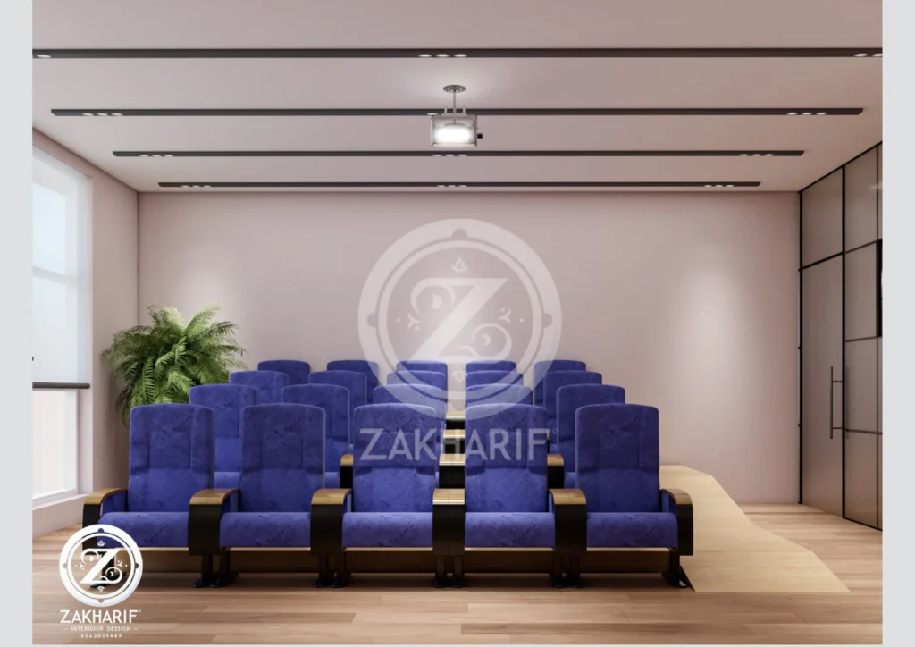 توزيع الأثاث والتشطيبات ضمن مساحات العمل